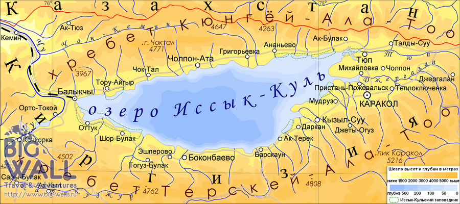 Озеро Иссык-Куль | Big Wall. Travel & Adventures